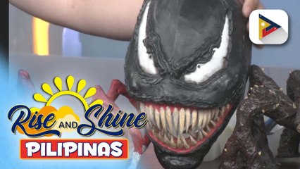 Halloween props na ginagawa ng isang artist content creator, alamin!