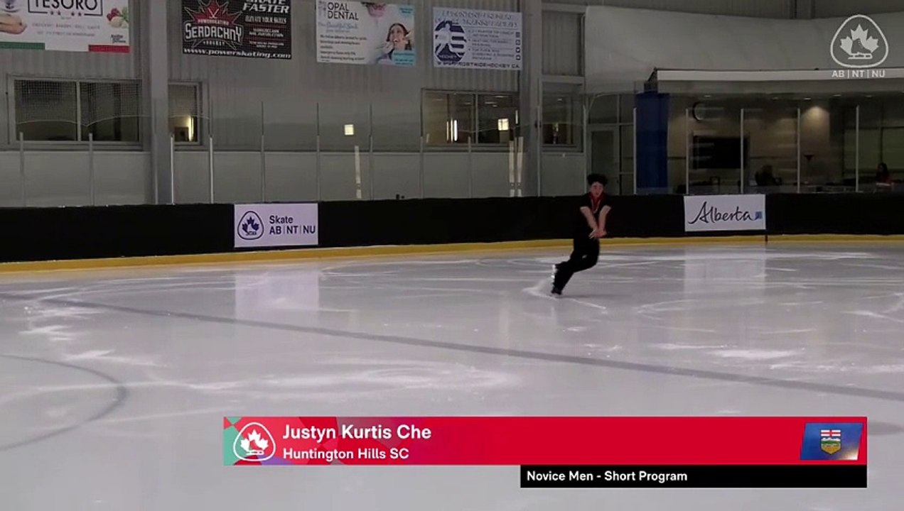 Novice Men Short Program - 2025 Skate AB l NT l NU Sectional Championships