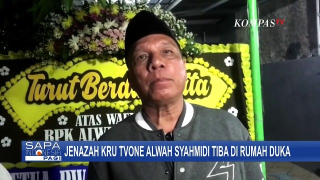 Suasana Penghormatan Terakhir untuk Jenazah Jurnalis tvOne yang Meninggal Dalam Kecelakaan