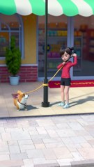 kids moco dog cartoon _ funny