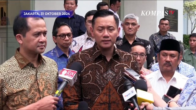Kata AHY Soal Pertemuan dengan Hashim: Program Perumahan hingga Giant Sea Wall