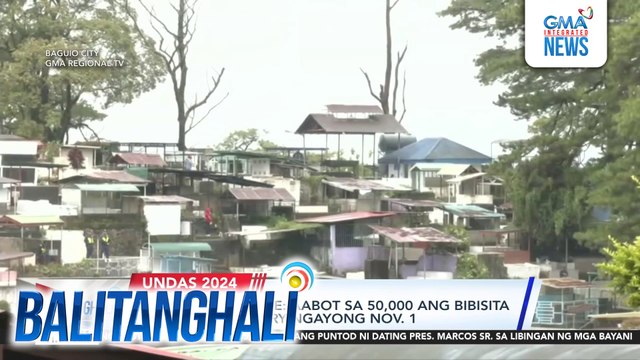 Mga bibisita sa Baguio City Public Cemetery, tuloy-tuloy ang pagdating | Balitanghali