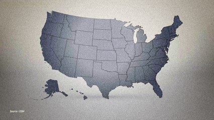 Carte animée : les "swing states"