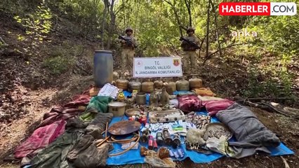 Gürz-25 Operasyonları: PKK'dan 661 kg Patlayıcı Ele Geçirildi