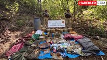 Gürz-25 Operasyonları: PKK'dan 661 kg Patlayıcı Ele Geçirildi