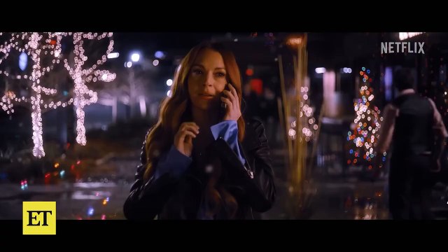 First Look at Lindsay Lohan and Chad Michael Murray in Netflix’s Christmas Movies (Exclusive)