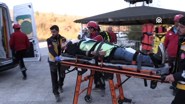 Van YYÜ Dursun Odabaş Tıp Merkezi'nde yangın tatbikatı yapıldı