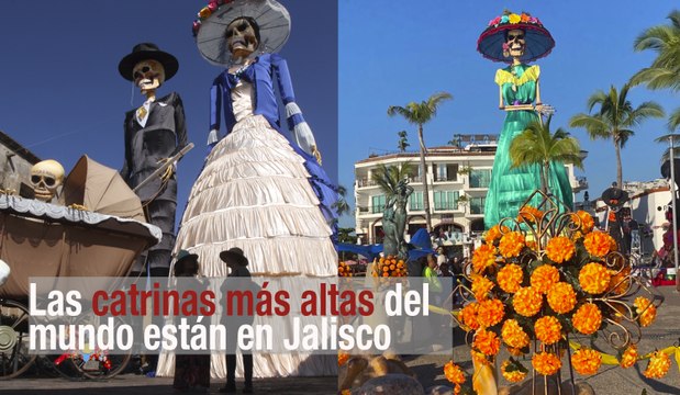 Las catrinas más altas del mundo están en Jalisco