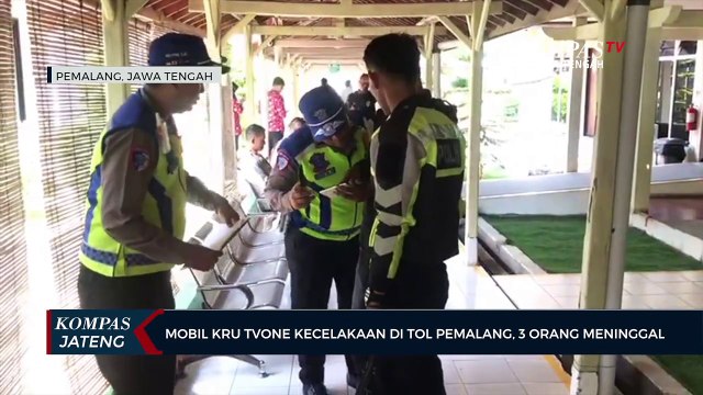 Mobil Kru TV One Kecelakaan di Tol Pemalang, 3 Orang Meninggal