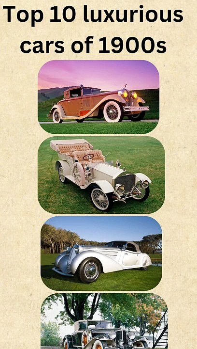 Luxurious cars of 1900s #Luxurious #luxury #cars