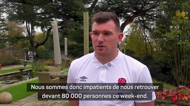 Angleterre - Spencer impatient d’affronter les All Blacks devant les fans à Twickenham