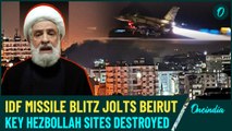 Beirut Turned To Ashes: Israeli Airstrikes Hit Hezbollah Stronghold For First Time in Days | Video