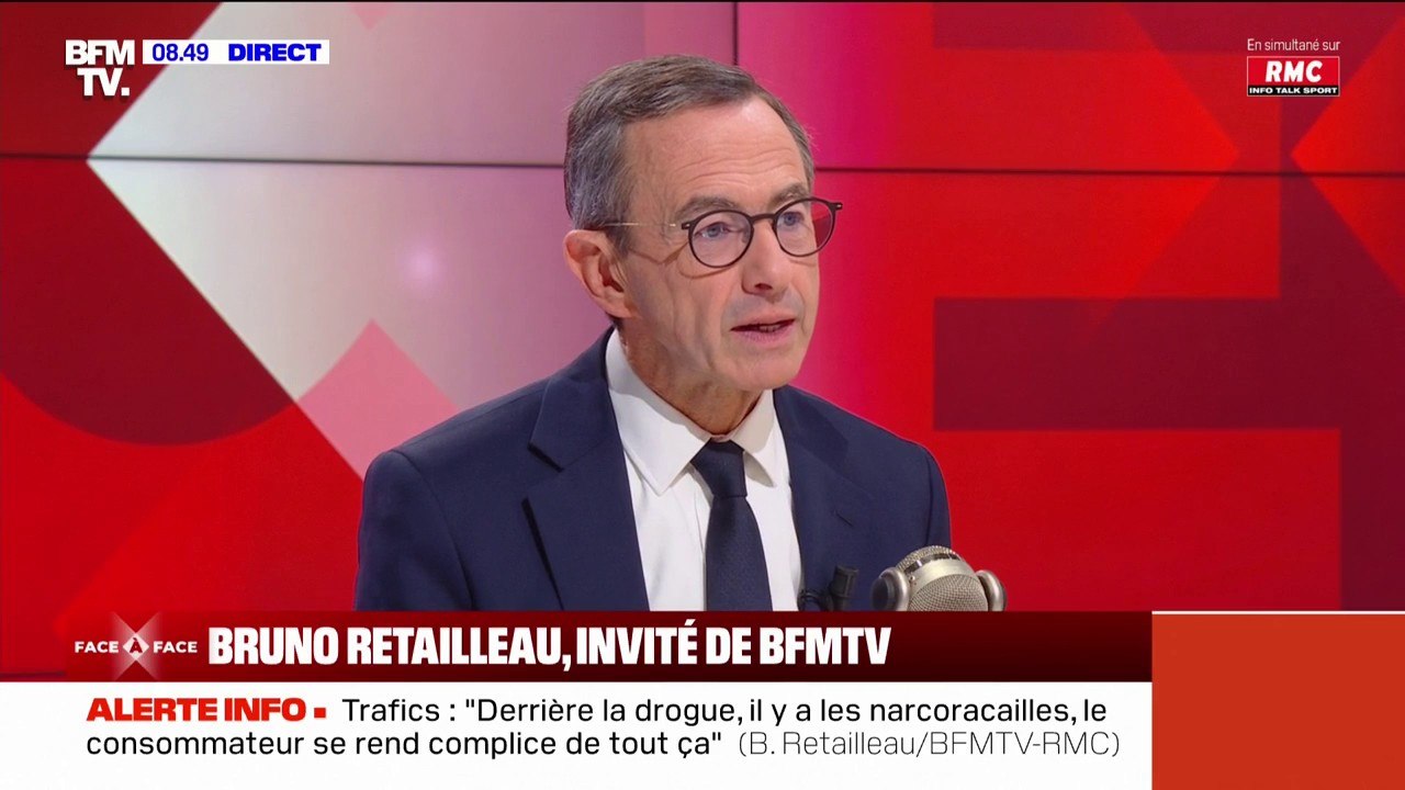 Mort d'Antoine Alléno: la création d'un "homicide routier" est sur "la feuille de route", assure Bruno Retailleau