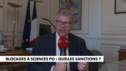 Patrick Hetzel «est favorable à l’exclusion» de quatre étudiants propalestiniens