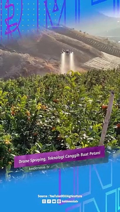 Drone Spraying, Teknologi Canggih Bagi Para Petani