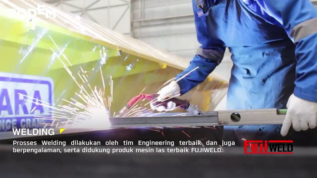 PROJECT HOIST CRANE OVERHEAD CRANE KAPASITAS 10 TON - PT. DELTA JAYA MAS - SURABAYA, JAWA TIMUR