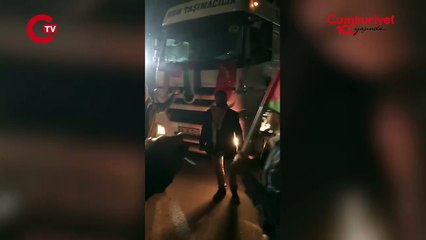 Ambarlı Limanı'nda İsrail protestosu: Güvenlik görevlileri ateş açtı