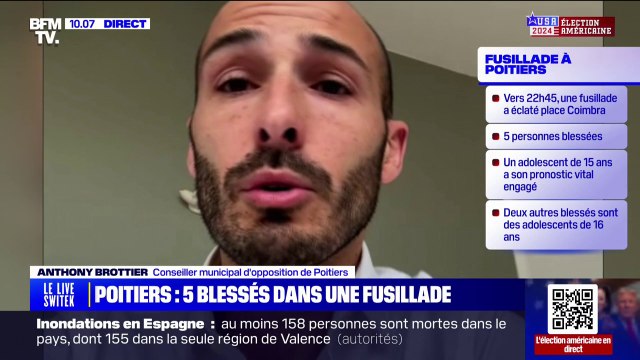 Fusillade à Poitiers: Je suis stupéfait par ce qu'il vient de se produire , confie ce conseiller municipal