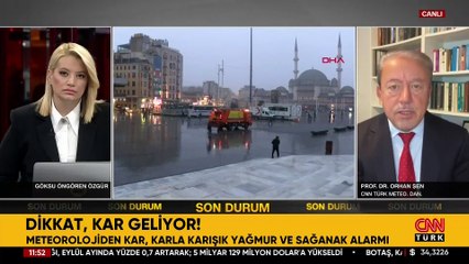 PAZAR GÜNÜNE DİKKAT: Meteoroloji alarm verdi!