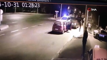 Alkollü sürücü arabayı bırakıp polisten kaçtı