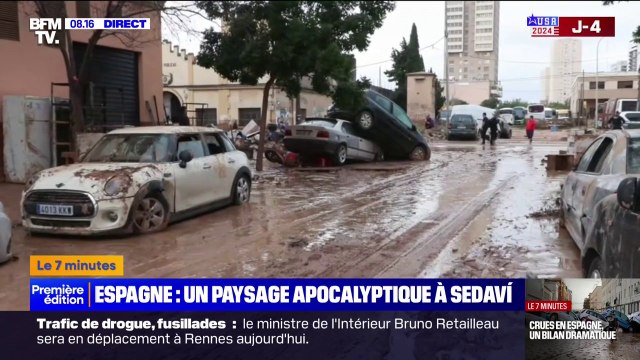 7 MINUTES POUR COMPRENDRE - Crues en Espagne: les recherches continuent pour retrouver les dizaines de personnes toujours disparues
