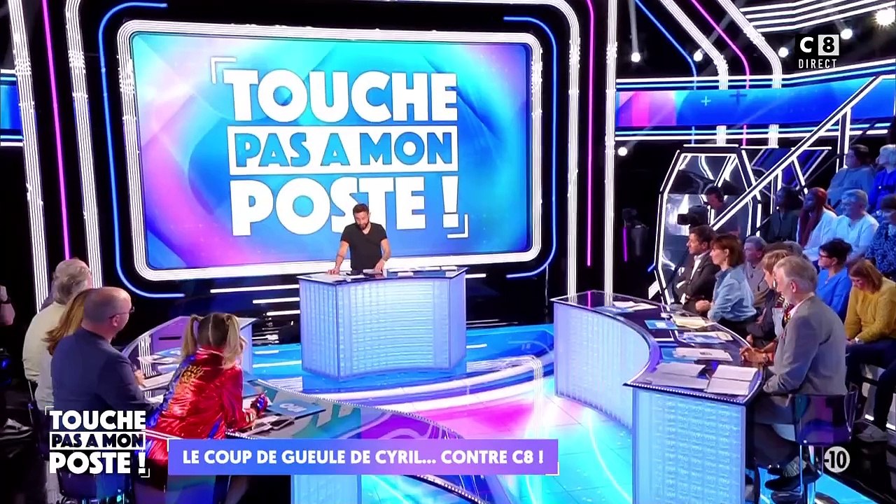Cyril Hanouna pousse un coup de gueule contre... C8 dans “Touche pas à mon poste”.