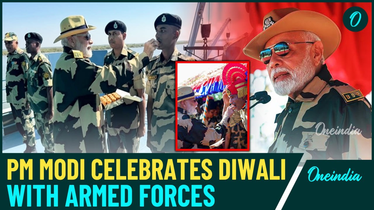 VIDEO: PM Narendra Modi Spends Diwali With India Army Jawans In Gujarat's Kachchh