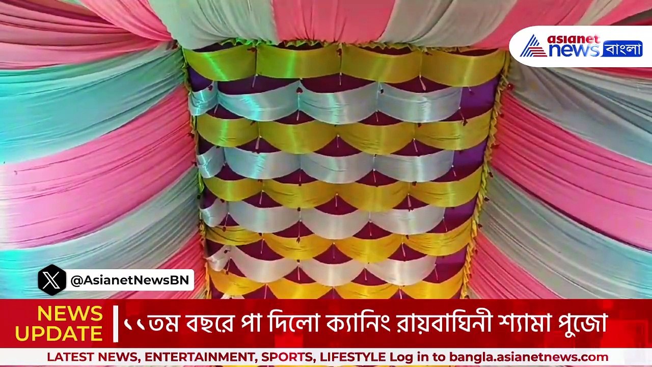 ১১ বছরে পদার্পণ দক্ষিণ ২৪ পরগনার রায়বাঘিনী শ্যামা পুজো! উপচে পড়া ভিড় মাকে দেখার জন্য