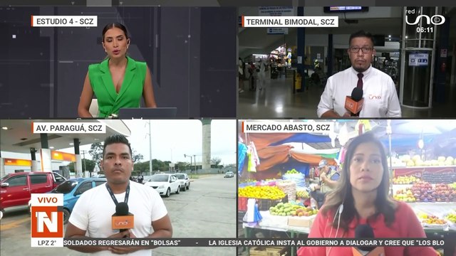 SCZ-UM LARGAS FILAS POR COMBUSTIBLES