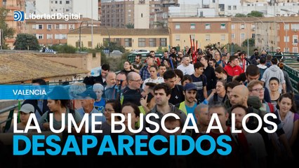 Continúan las labores de la UME en busca de personas desaparecidas