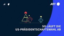 Videografik: So läuft die Präsidentenwahl in den USA ab