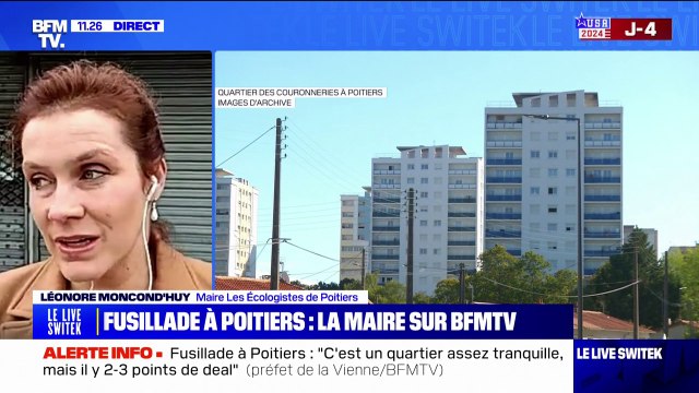 Fusillade à Poitiers: la maire de la ville se dit favorable à plus de répression mais avec des moyens forts