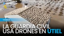 La Guardia Civil utiliza drones en Utiel para la búsqueda de desaparecidos