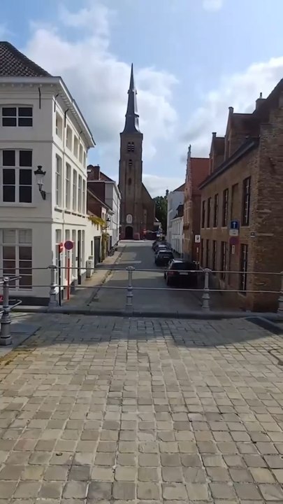 LE PLUS BEAU quartier de Bruges : Sint-Anna