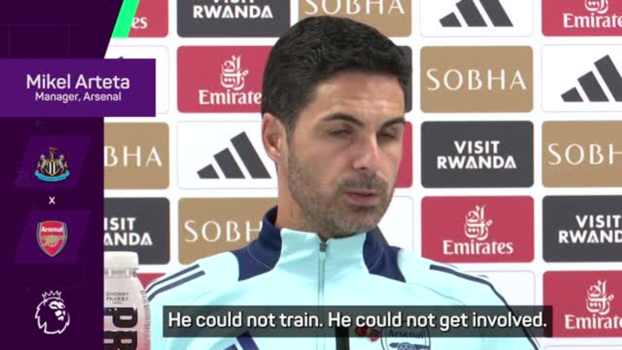 Arteta provides triple Arsenal injury update
