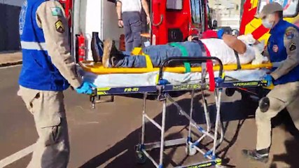 Forte colisão envolve quatro veículos ao lado do Shopping JL