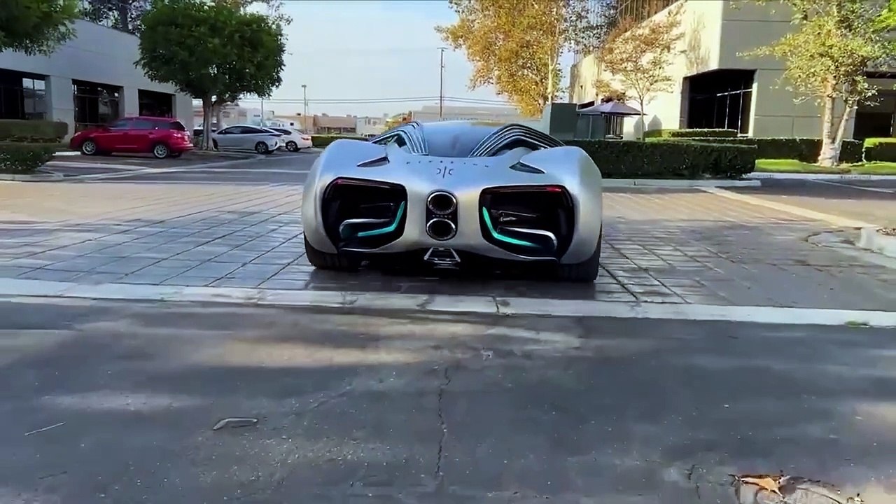 Water Firing Hypercar with NASA Technology   Hyperion XP-1