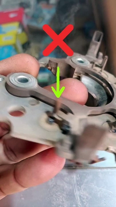 automotive generator rectifier damage
