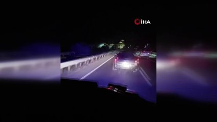 Ambulansa yol vermeyen sürücü tutuklandı