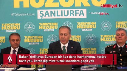 Bakan Yerlikaya: Terörün siyaseti olmaz, sadece mücadele edilir
