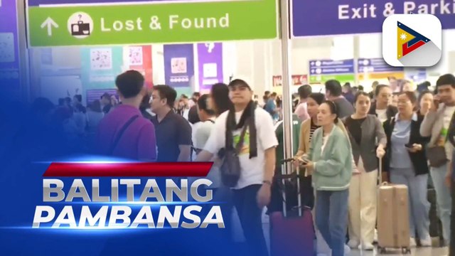 Pagdating ng mga pasahero sa NAIA ngayong Nov. 1, naging matumal
