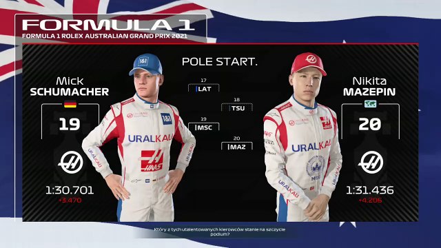 F1 2021 | Kariera - GP Australii