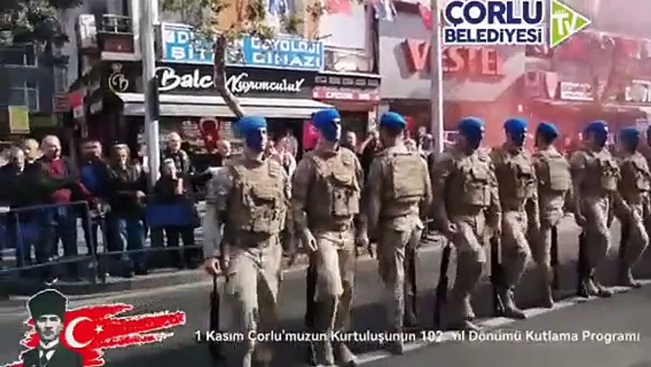Çorlu'nun Düşman İşgalinden Kurtuluşu Törenlerle Kutlandı