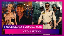 Kartik Aaryan's Bhool Bhulaiyaa 3 vs Ajay Devgn's Singham Again; Check Out Critics' Reviews!