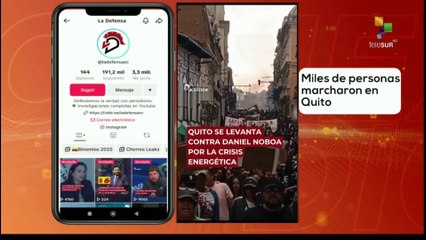 Conexión Digital Matutina 01-11 Quito rechaza gestión del pdte. Noboa