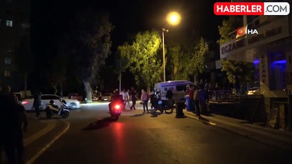 Antalya'da Motosiklete Silahlı Saldırı Güvenlik Kamerasında