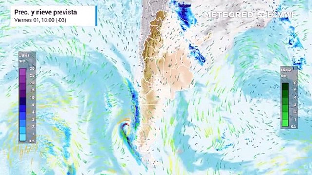 El Servicio Meteorológico Nacional alerta por fuertes vientos, Zonda y tormentas intensas en Argentina en estas horas