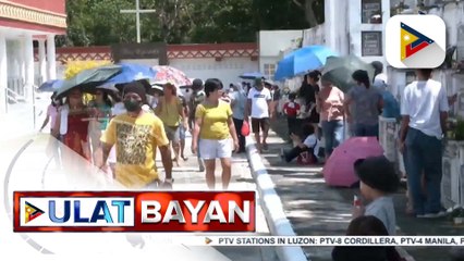 Sementeryo sa Davao City, dinagsa ng mga dumadalaw na pamilya ngayong #Undas2024