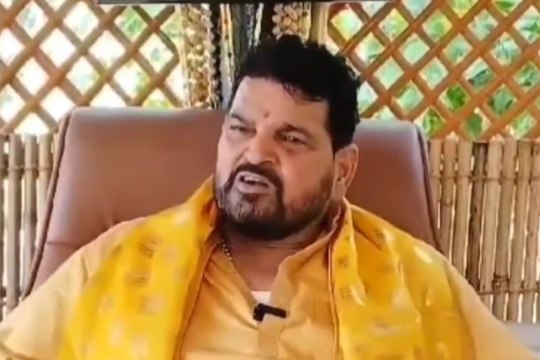 Brij Bhushan Singh: पहले बयान दिया, अब सुरक्षा मांग रहे...बिहार के बाहुबली पर बृजभूषण शरण सिंह का जुबानी हमला