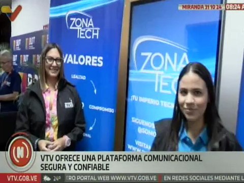 Vpdte. Sec. Freddy Ñañez informó que VTV se convertirá en el 2025 en un canal multiplataforma